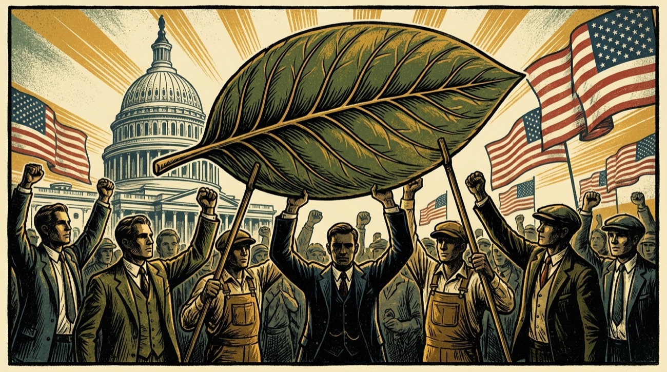 Americans and members of Congress rallying to defend the kratom leaf